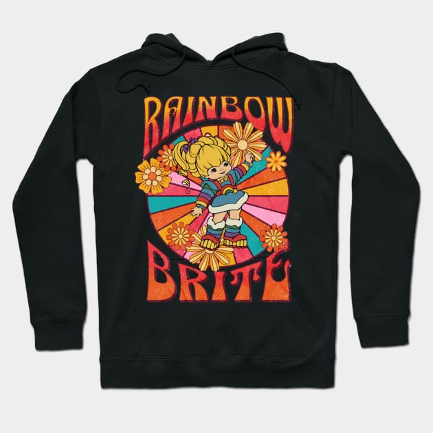 Rainbow Brite vintage Hoodie by tshirt-beats